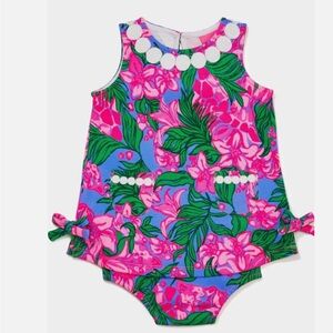 Lilly Pulitzer - Infant Shift Dress - Safari Sunset - 18/24mo